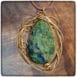 azurite-gemstone-with-bonze-pendants