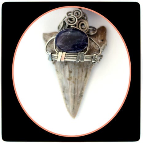 pendant 09 feature animal tooth with alpaca pendants
