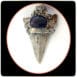 animal tooth with alpaca pendants